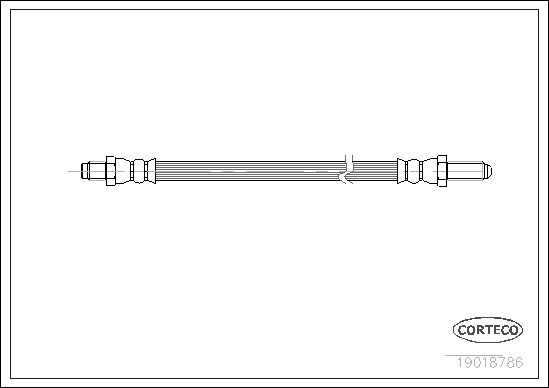 CORTECO 19018786 Brake Hose