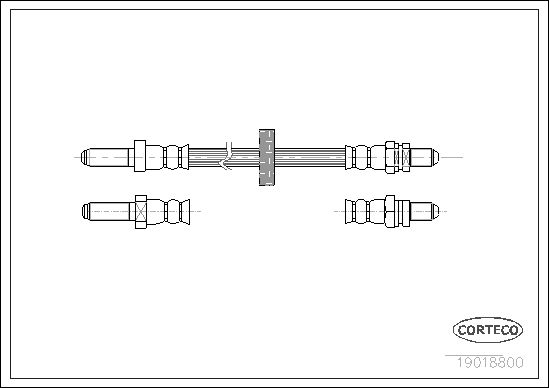 CORTECO 19018800 Brake Hose