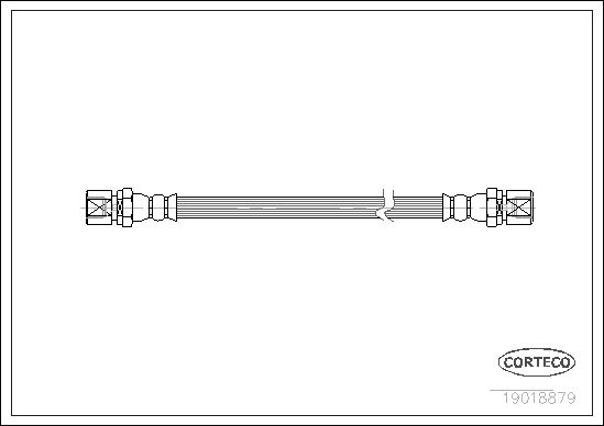 CORTECO 19018879 Brake Hose