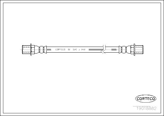 CORTECO 19018882 Brake Hose