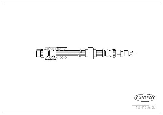 CORTECO 19018886 Brake Hose