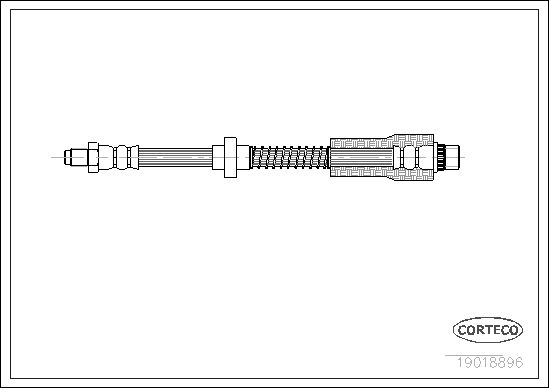 CORTECO 19018896 Brake Hose