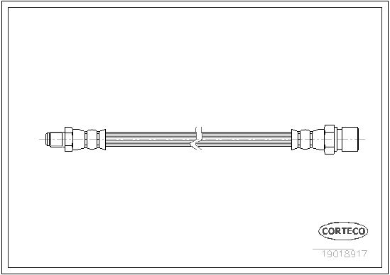 CORTECO 19018917 Brake Hose