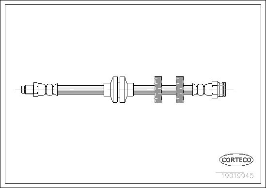 CORTECO 19019945 Brake Hose