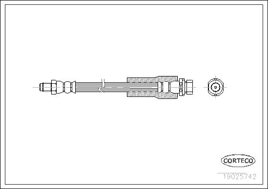 CORTECO 19025742 Brake Hose