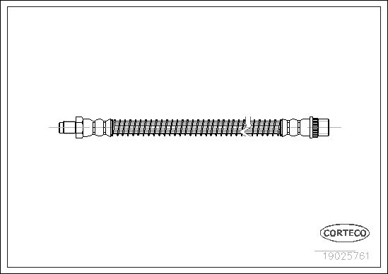 CORTECO 19025761 Brake Hose