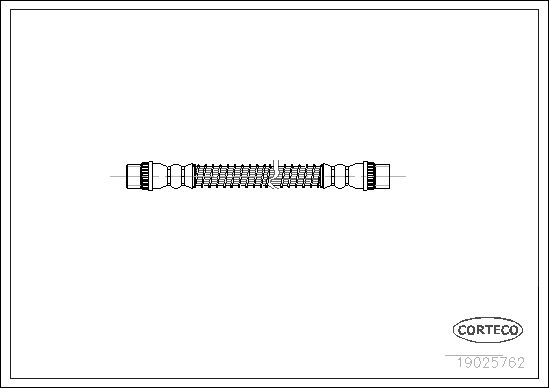 CORTECO 19025762 Brake Hose