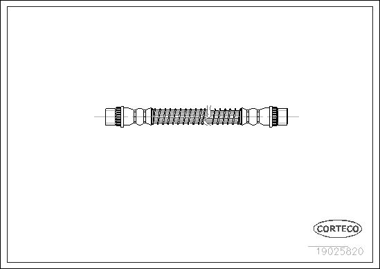 CORTECO 19025820 Brake Hose
