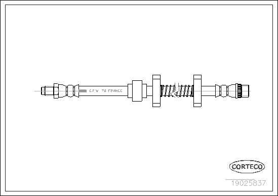 CORTECO 19025837 Brake Hose