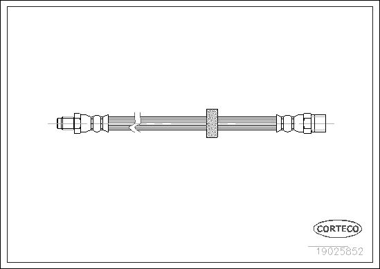CORTECO 19025852 Brake Hose