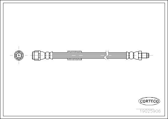 CORTECO 19025906 Brake Hose
