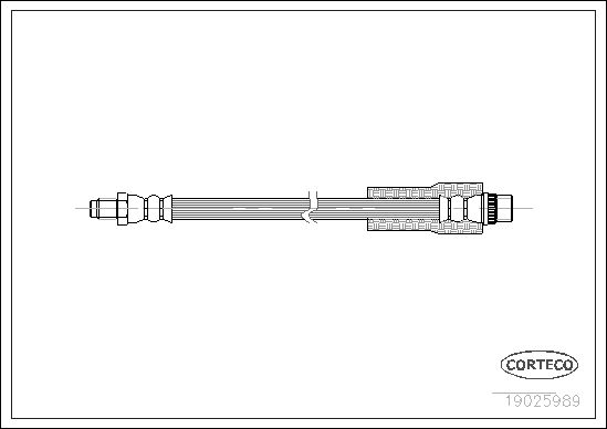 CORTECO 19025989 Brake Hose
