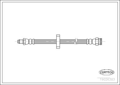 Brake Hose CORTECO 19026383