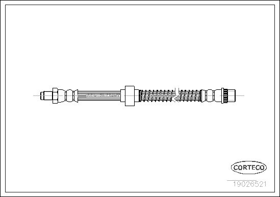 CORTECO 19026521 Brake Hose