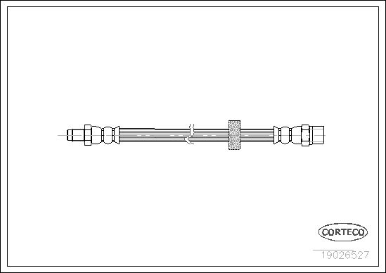 CORTECO 19026527 Brake Hose