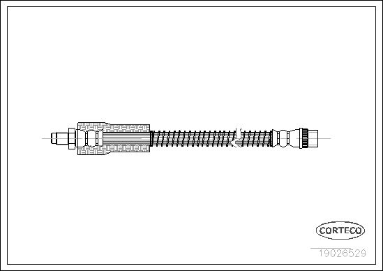CORTECO 19026529 Brake Hose
