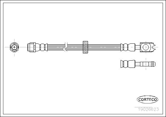 CORTECO 19026623 Brake Hose