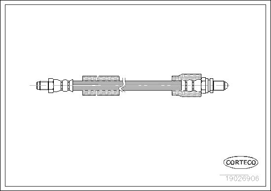 CORTECO 19026906 Brake Hose