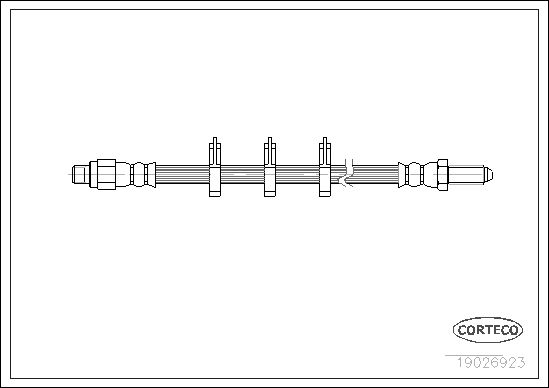 CORTECO 19026923 Brake Hose