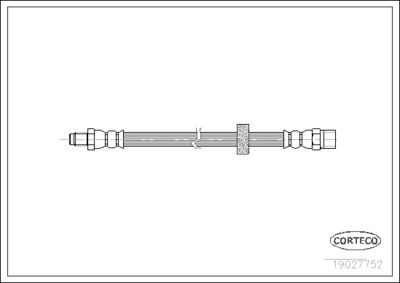 Brake Hose CORTECO 19027752
