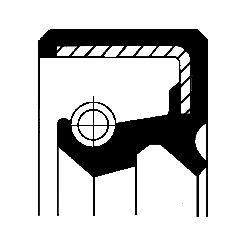 Shaft Seal, differential CORTECO 19027780B