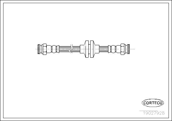 CORTECO 19027928 Brake Hose