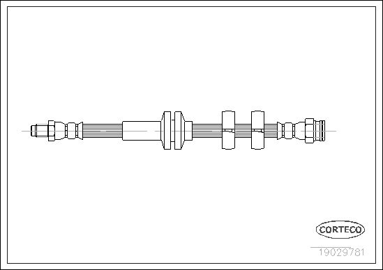 CORTECO 19029781 Brake Hose