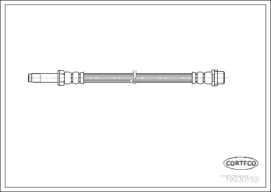 CORTECO 19030152 Brake Hose