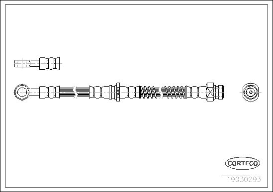 CORTECO 19030293 Brake Hose