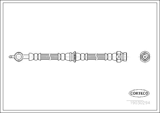 CORTECO 19030294 Brake Hose