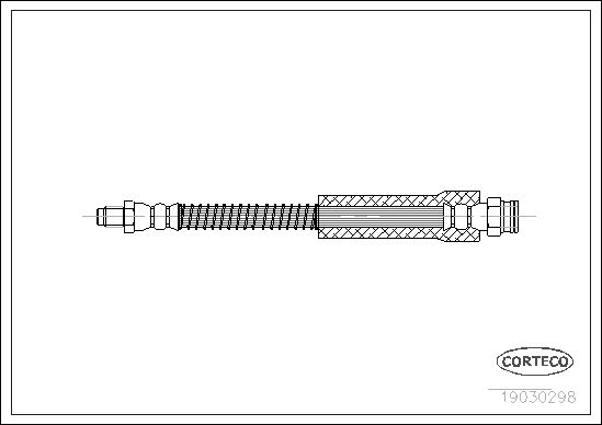 CORTECO 19030298 Brake Hose