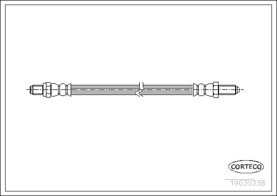 CORTECO 19030338 Brake Hose