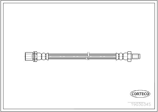 CORTECO 19030345 Brake Hose