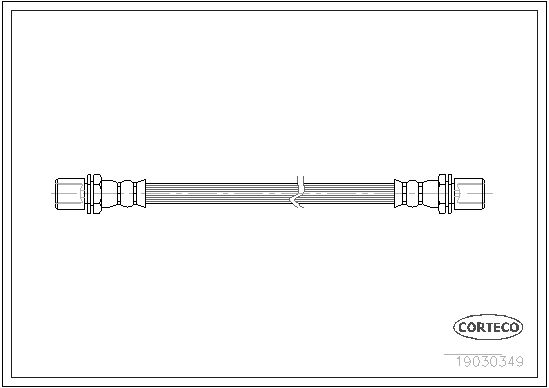 CORTECO 19030349 Brake Hose