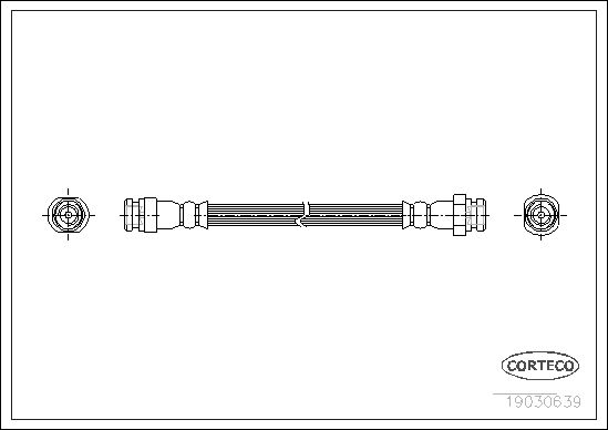 CORTECO 19030369 Brake Hose