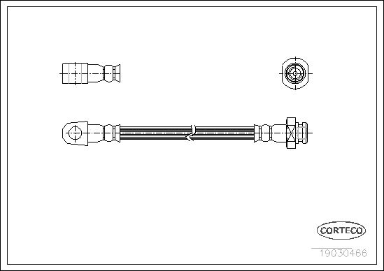 CORTECO 19030466 Brake Hose