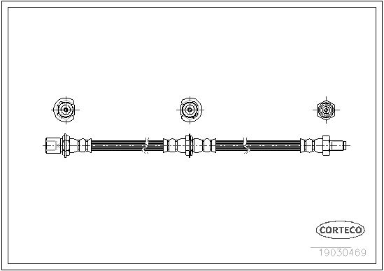 CORTECO 19030469 Brake Hose