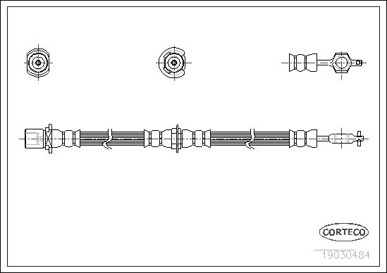 CORTECO 19030484 Brake Hose