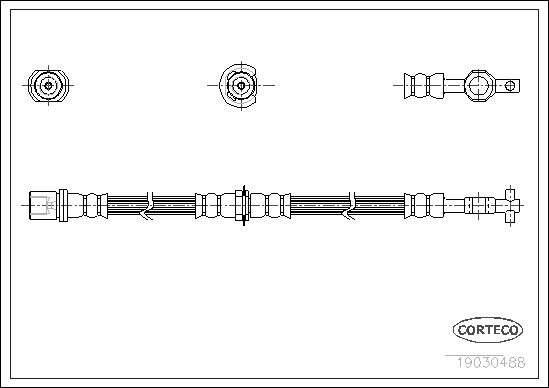 CORTECO 19030488 Brake Hose