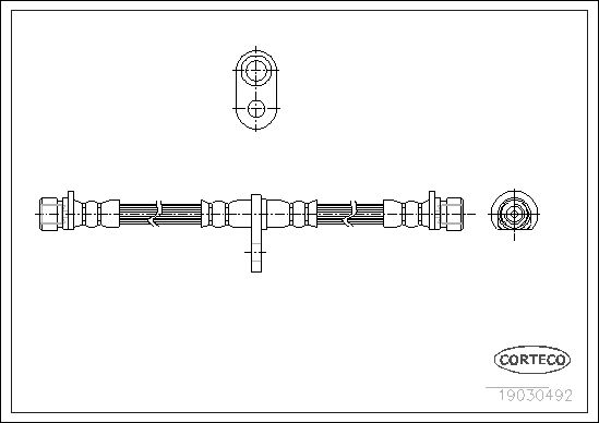 CORTECO 19030492 Brake Hose