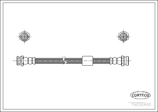 CORTECO 19030495 Brake Hose