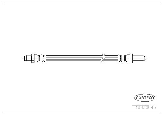 CORTECO 19030645 Brake Hose