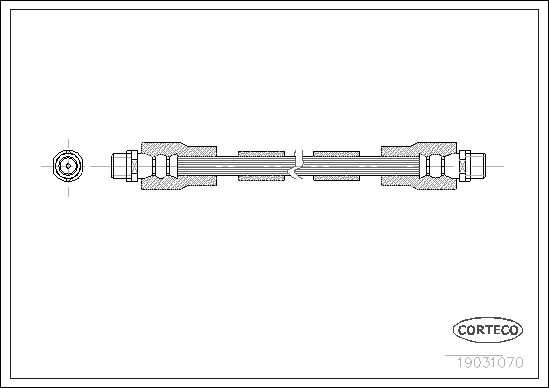 CORTECO 19031070 Brake Hose