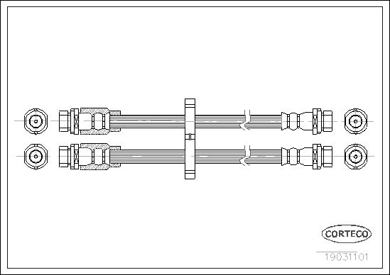 CORTECO 19031101 Brake Hose