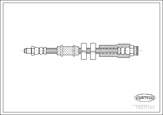 CORTECO 19031192 Brake Hose
