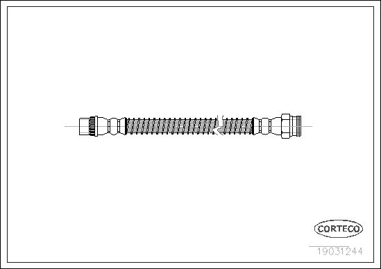 CORTECO 19031244 Brake Hose