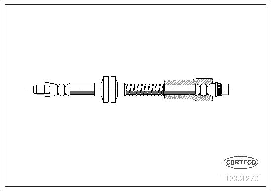 CORTECO 19031273 Brake Hose