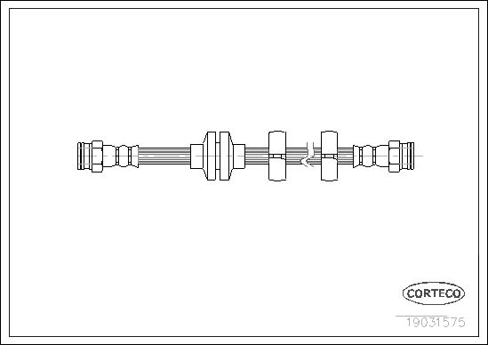 CORTECO 19031575 Brake Hose