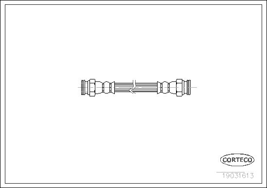 CORTECO 19031613 Brake Hose