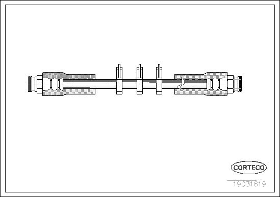 CORTECO 19031619 Brake Hose